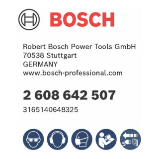 Lame de scie circulaire Bosch Expert Wood Pour les scies à format et les scies à table horizontales/verticales 30 mm
