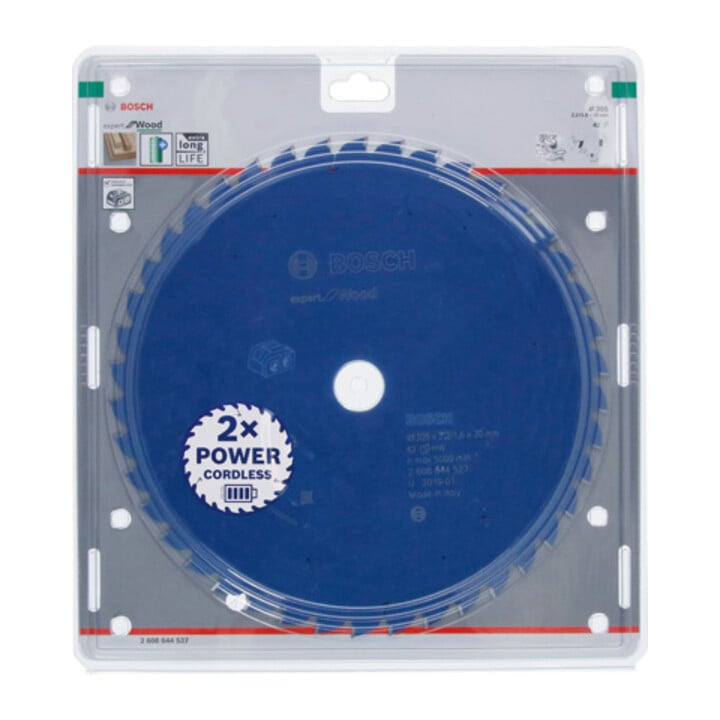 Lame de scie circulaire Bosch Expert pour bois 305 x 2,2/1,6 x 30 42 dents