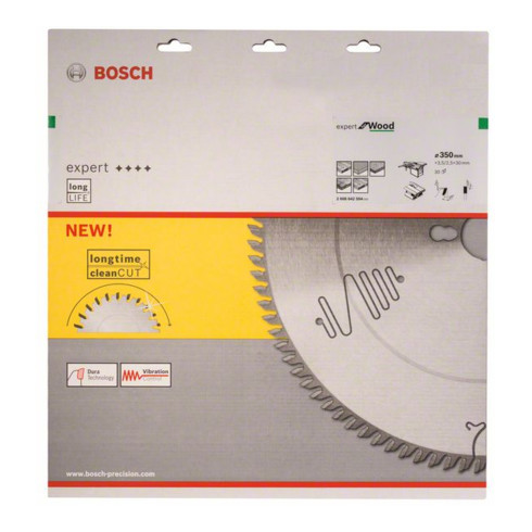 Lame de scie circulaire Bosch Expert pour bois 350 x 30 x 3.5 x 3.5 mm 30