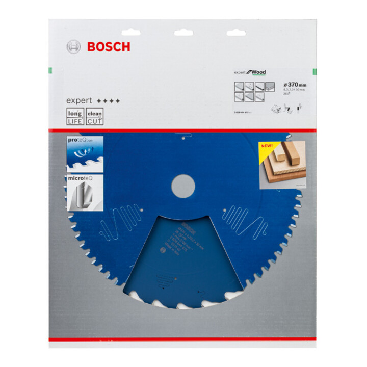 Lame de scie circulaire Bosch Expert pour bois 370 x 30 x 4,2 mm 26