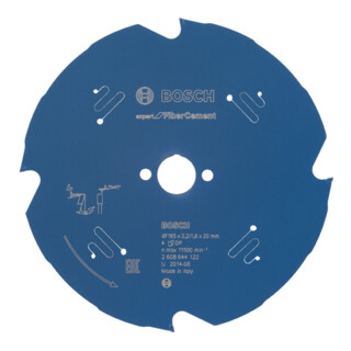 Lame de scie circulaire Bosch Expert stone-soft Pour les scies circulaires manuelles et à coupe plongeante