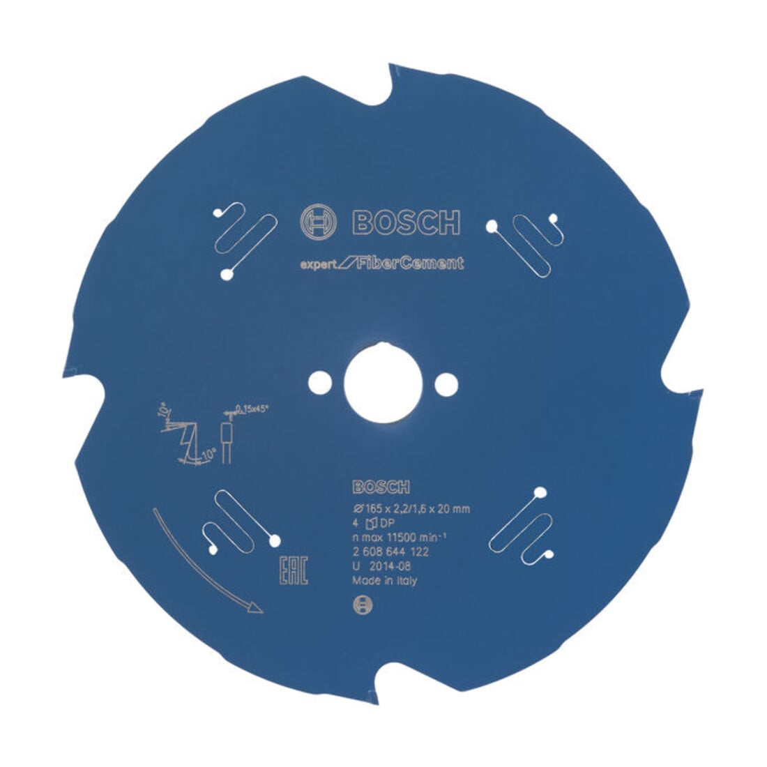 Lame de scie circulaire Bosch Expert pour fibre-ciment 165 x 20 x 2,2 mm 4