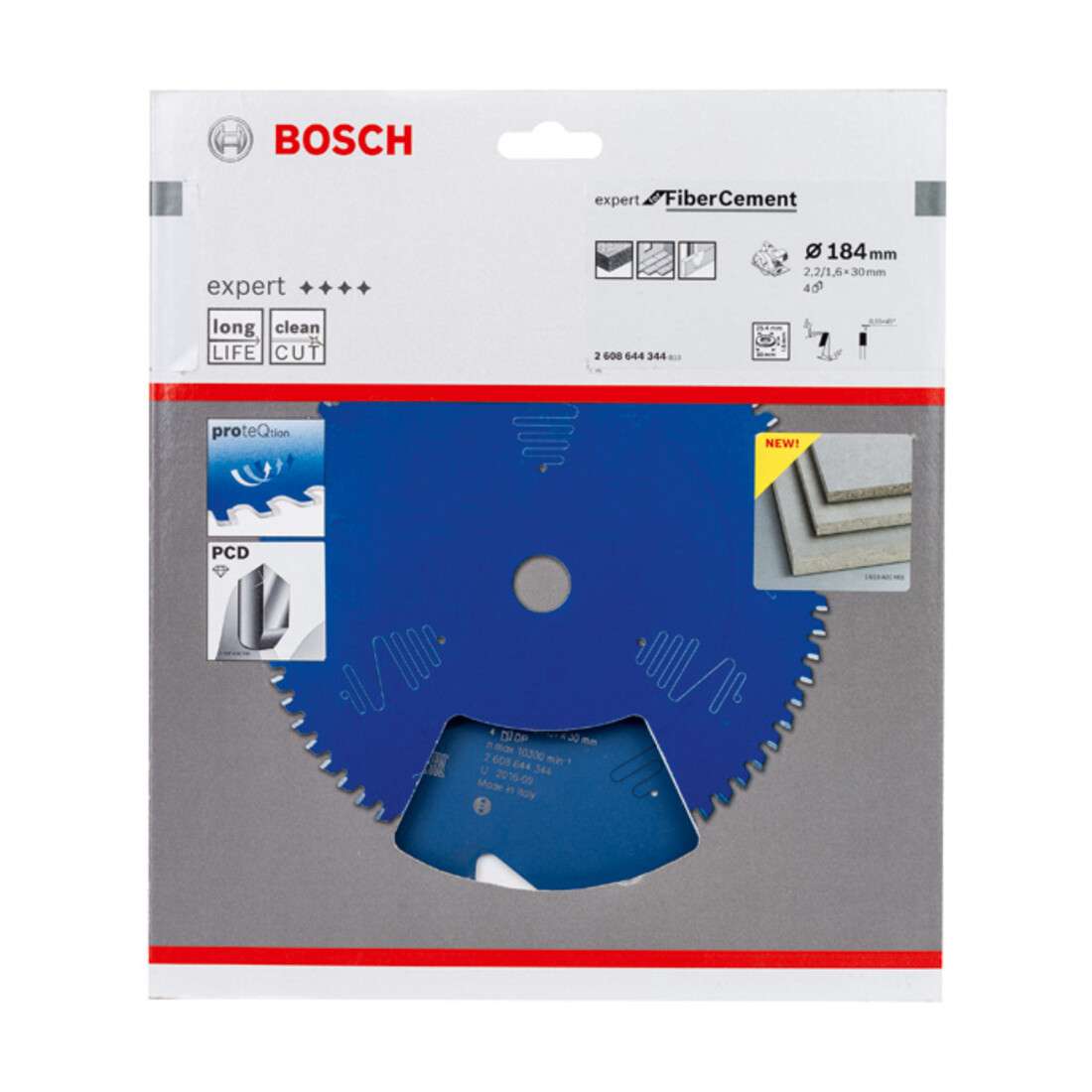Lame de scie circulaire Bosch Expert pour fibre-ciment 184 x 30 x 2,2 mm 4