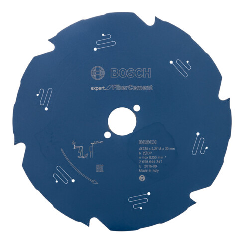Lame de scie circulaire Bosch Expert pour fibre-ciment 230 x 30 x 2,2 mm 6