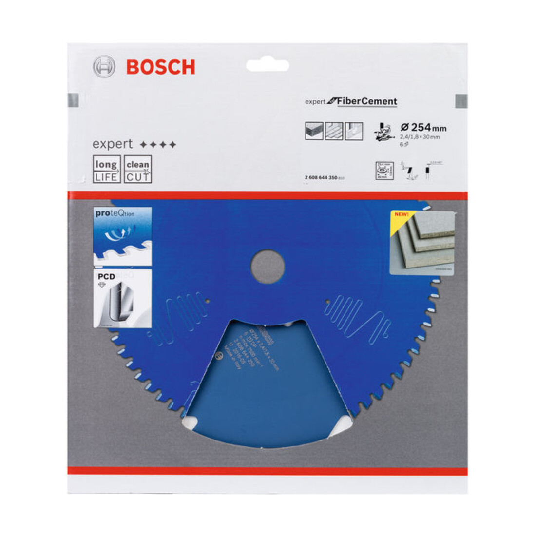 Lame de scie circulaire Bosch Expert pour fibre-ciment 254 x 30 x 2,4 mm 6