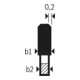 Lame de scie circulaire Bosch Expert pour fibre-ciment 305 x 2,2/1,6 x 30 8 dents-2