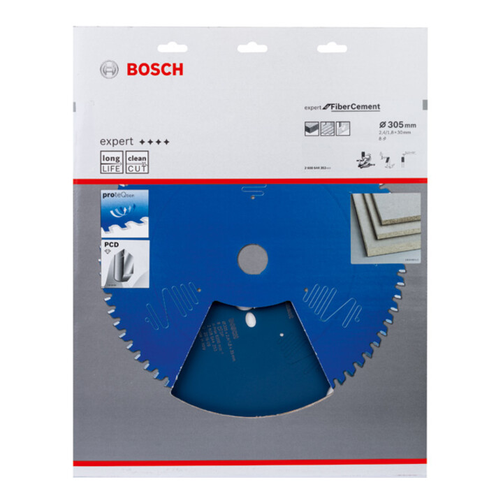 Lame de scie circulaire Bosch Expert pour fibre-ciment 305 x 30 x 2,4 mm 8
