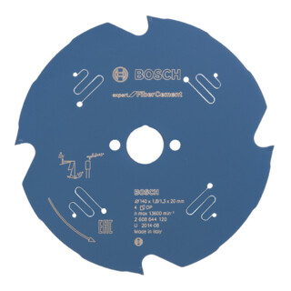 Lame de scie circulaire Bosch Expert stone-soft Pour les scies circulaires manuelles et à coupe plongeante