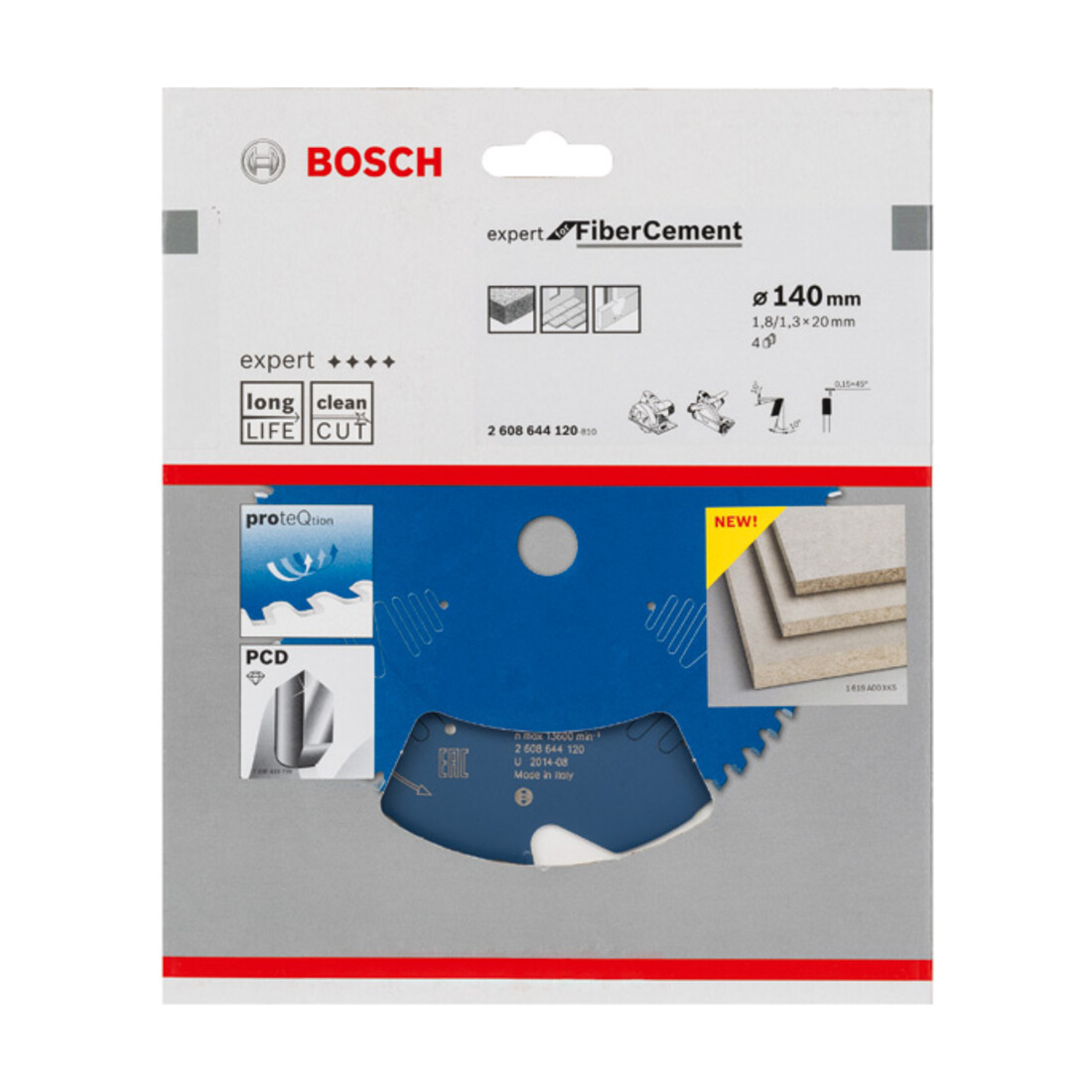 Lame de scie circulaire Bosch Expert pour fibres-ciment 140 x 20 x 1,8 mm 4