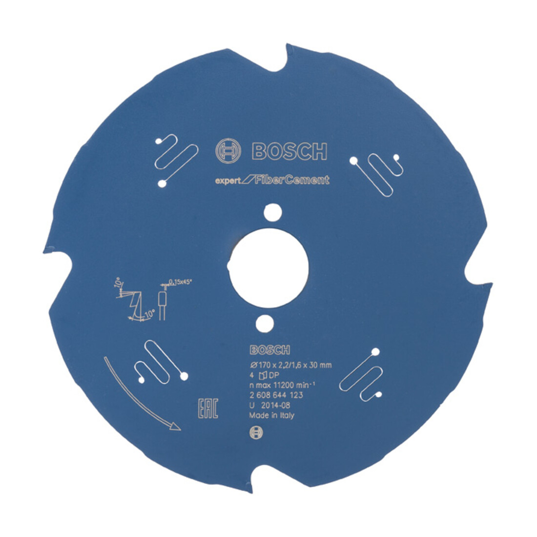 Lame de scie circulaire Bosch Expert pour fibres-ciment 170 x 30 x 2,2 mm 4