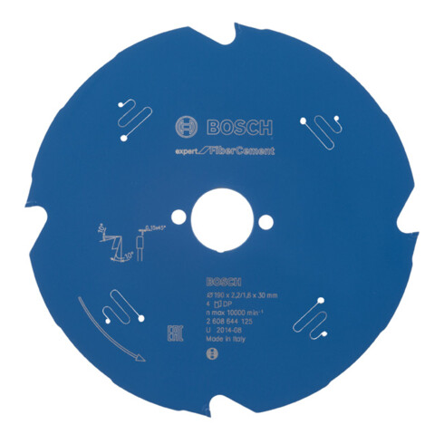 Lame de scie circulaire Bosch Expert pour fibres-ciment 190 x 30 x 2,2 mm 4