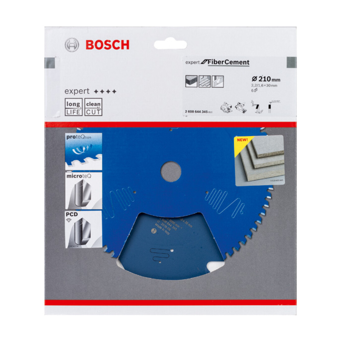 Lame de scie circulaire Bosch Expert pour fibres-ciment 210 x 30 x 2,2 mm 6