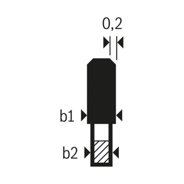 Lame de scie circulaire Bosch Expert pour fibrociment 216 x 2/1,4 x 30 6 dents