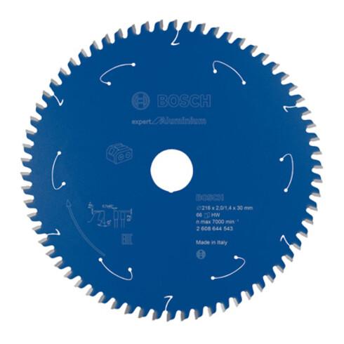Lames de scies circulaires pour les scies sans fil Expert pour l'aluminium pour les scies à onglet et à tronçonner sans fil