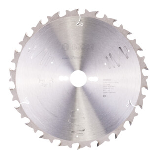 Lame de scie circulaire Bosch Expert Wood Pour les scies à format et les scies à table horizontales/verticales 30 mm