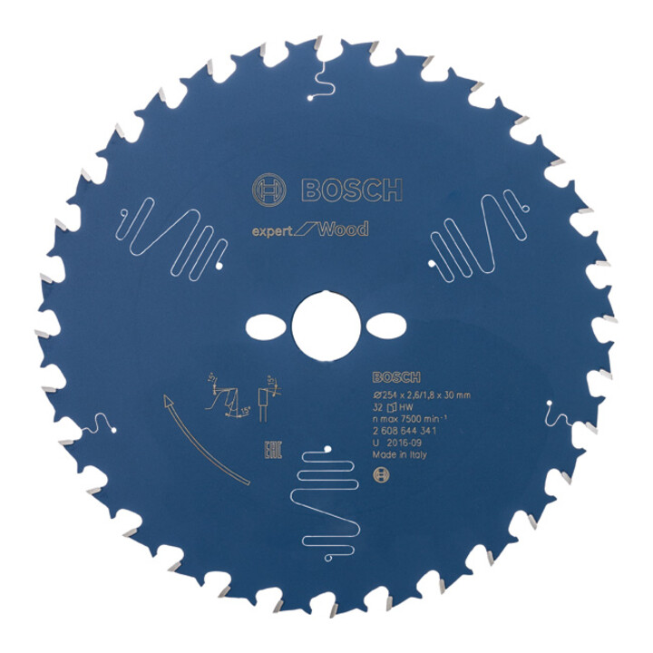 Lame de scie circulaire Bosch Expert pour le bois 254 x 30 x 2,6 mm 32
