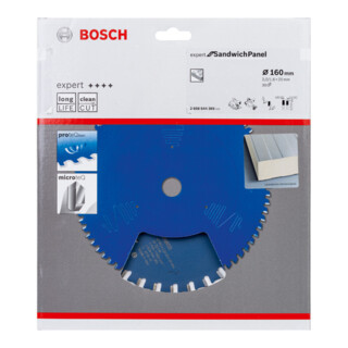 Lame de scie circulaire Bosch Panneaux sandwich Expert Pour les scies circulaires manuelles et à coupe plongeante