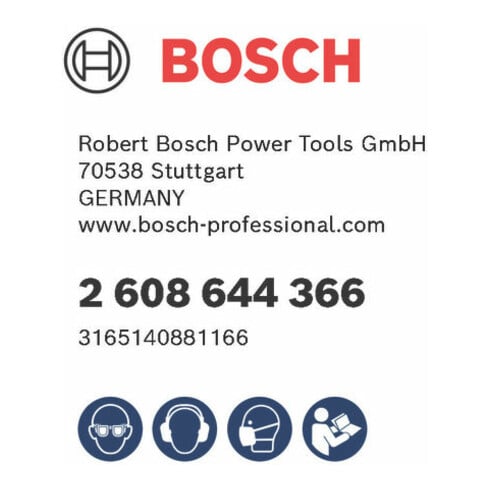 Lame de scie circulaire Bosch Expert pour panneaux sandwich 165 x 20 x 2,0 mm 30