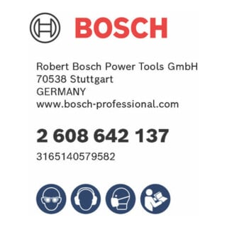 Lame de scie circulaire Bosch Best Kunststoff Fein Pour les scies à table coulissante horizontale/verticale et les scies à table 30 mm