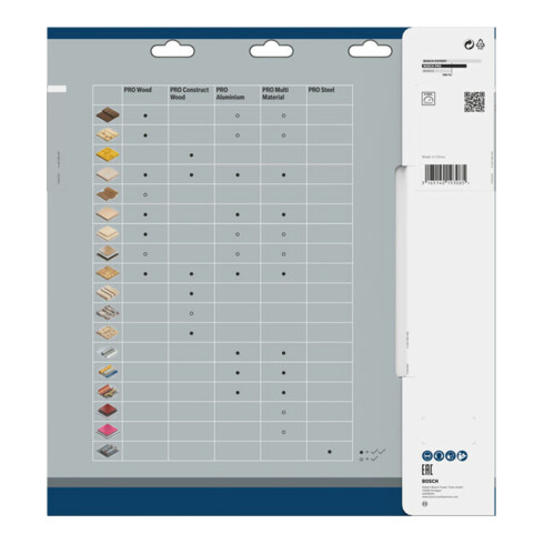 Lame de scie circulaire Bosch Multi Material 300 x 30 x 3,2 mm 96