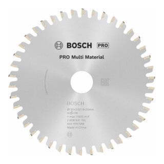 Lame de scie circulaire Bosch standard universelle pour scie circulaire à main