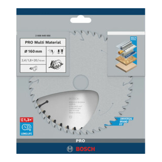 Lame de scie circulaire Bosch standard universelle pour scie circulaire à main