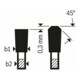 Lame de scie circulaire Bosch Multi Matériau 160 x 20/16 x 2,4 mm 42
