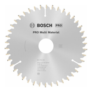 Lame de scie circulaire Bosch standard universelle pour les scies à onglet et les scies circulaires de table 30 mm