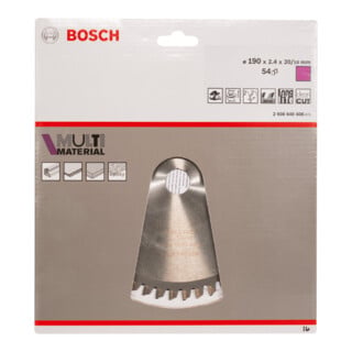 Lame de scie circulaire Bosch standard universelle pour scie circulaire à main