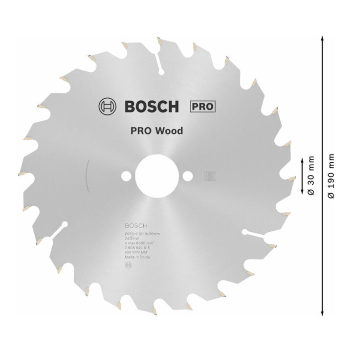Lame de scie circulaire Bosch Optiline Wood