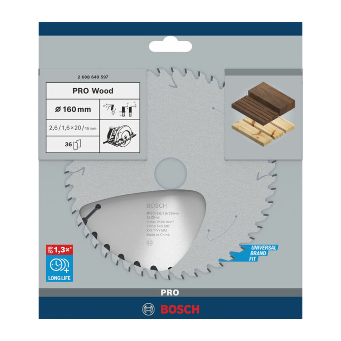 Lame de scie circulaire Bosch Optiline Wood