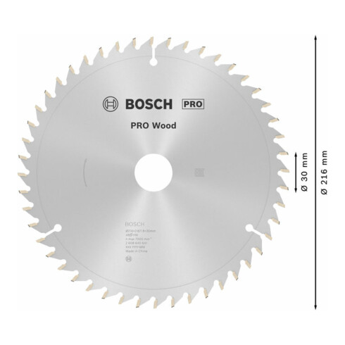 Lame de scie circulaire Bosch Optiline Wood