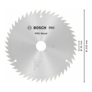 Lame de scie circulaire Bosch Optiline Wood-5