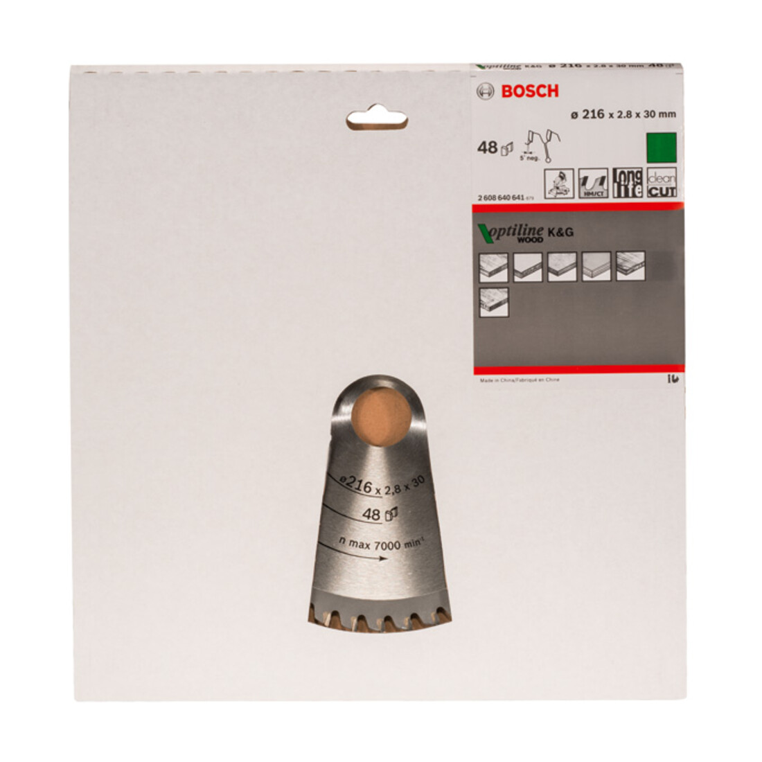 Lame de scie circulaire Bosch Optiline Wood