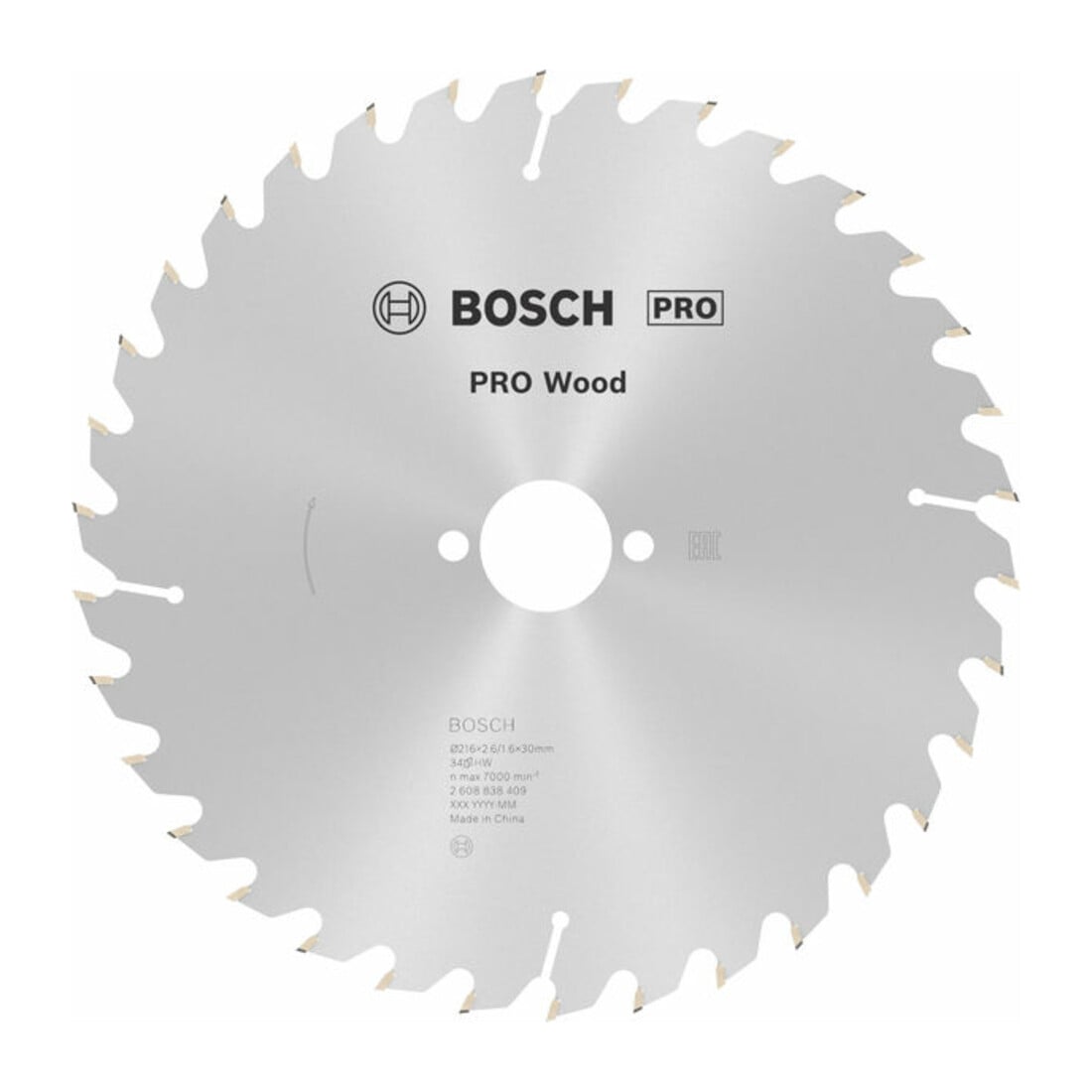 Lame de scie circulaire Bosch Optiline Wood 216 x 30 x 2,6/1,6 34 34