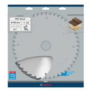 Lame de scie circulaire Bosch Optiline Wood 305 x 30 x 2,5 mm, 40-5
