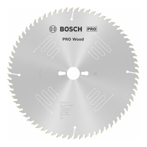 Lame de scie circulaire Bosch Optiline Wood pour scies à format 305 x 30 x 3,2 mm 72