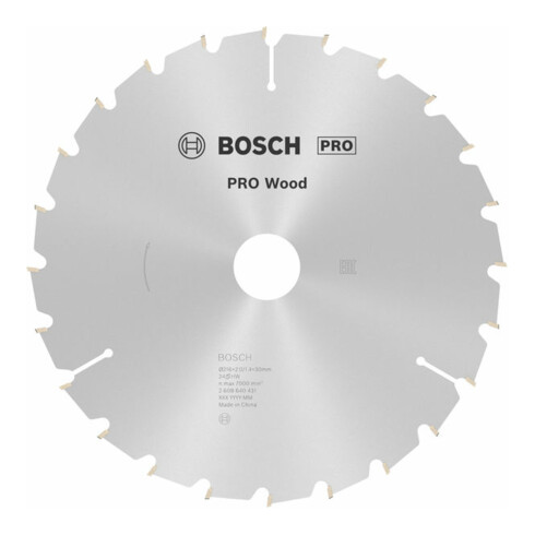 Lame de scie circulaire Bosch Optiline Wood pour scies à onglet et à tronçonner 216 x 30 x 2,0 mm 24