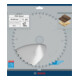 Lame de scie circulaire Bosch Optiline Wood pour scies à onglet et à tronçonner 250 x 30 x 3,2 mm 40-4