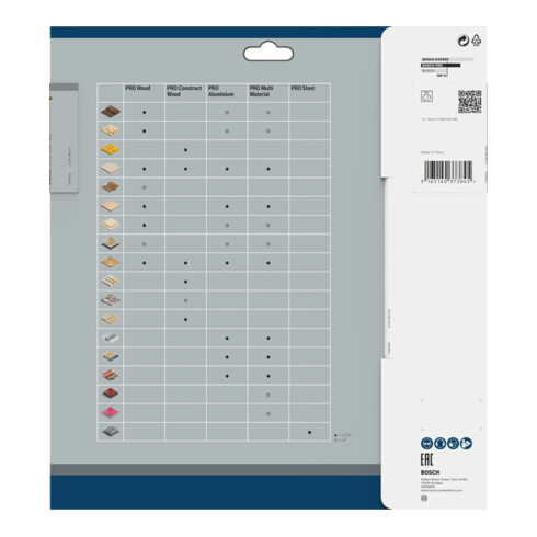 Lame de scie circulaire Bosch Optiline Wood pour scies à onglet et à tronçonner 260 x 30 x 3,2 mm 48