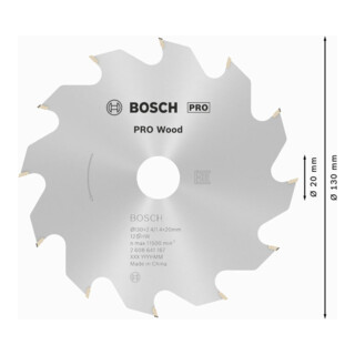Lame de scie circulaire Bosch Optiline Wood