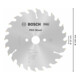 Lame de scie circulaire Bosch Optiline Wood pour scies circulaires à main 150 x 20/16 x 2,4 mm 24