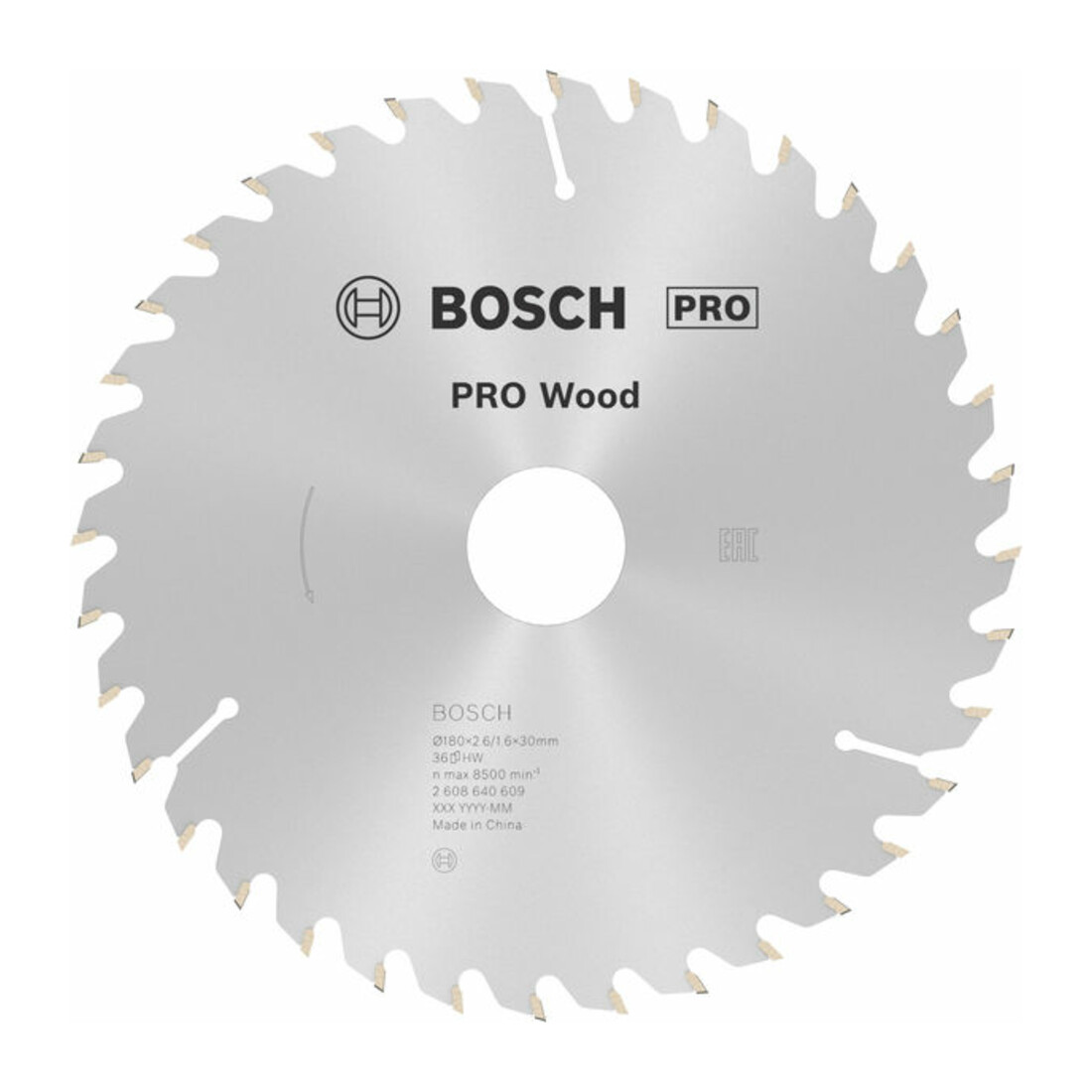 Lame de scie circulaire Bosch Optiline Wood pour scies circulaires à main 180 x 30/20 x 2,6 mm 36