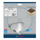Lame de scie circulaire Bosch Optiline Wood pour scies circulaires à main 190 x 30 x 2,6 mm 12-5