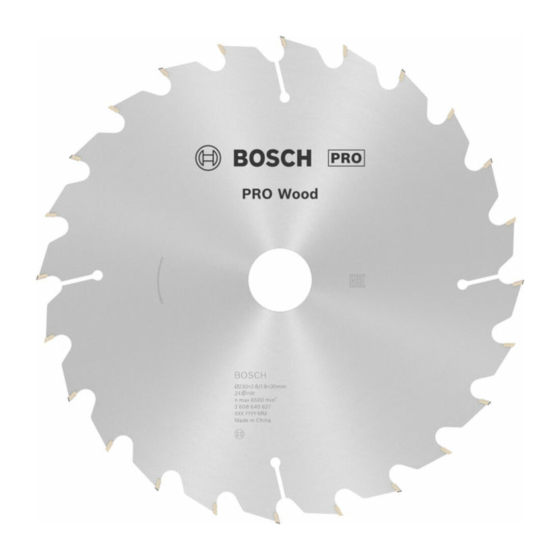 Lame de scie circulaire Bosch Optiline Wood pour scies circulaires à main 230 x 30 x 2,8 mm 24