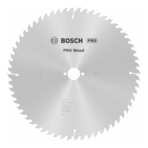 Lame de scie circulaire Bosch Optiline Wood pour scies circulaires de table 315 x 30 x 3,2 mm 60