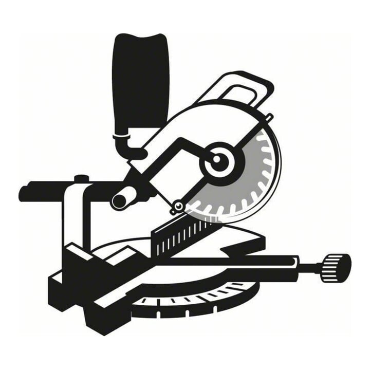 Lame de scie circulaire Bosch Optiline Wood pour scies oscillantes et à onglet 216 x 30 x 2,0 mm 48