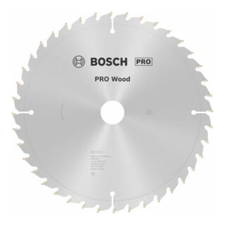 Lame de scie circulaire Bosch Optiline Wood pour tronçonnage et coupe d'onglet, 254 x 30 x 2 mm 40 WZ/P