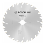 Lame de scie circulaire Bosch PRO Wood pour scies circulaires de table