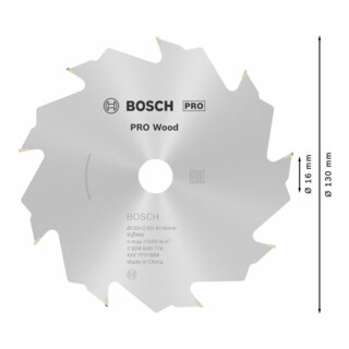 Lame de scie circulaire Bosch Bois standard pour scie circulaire manuelle